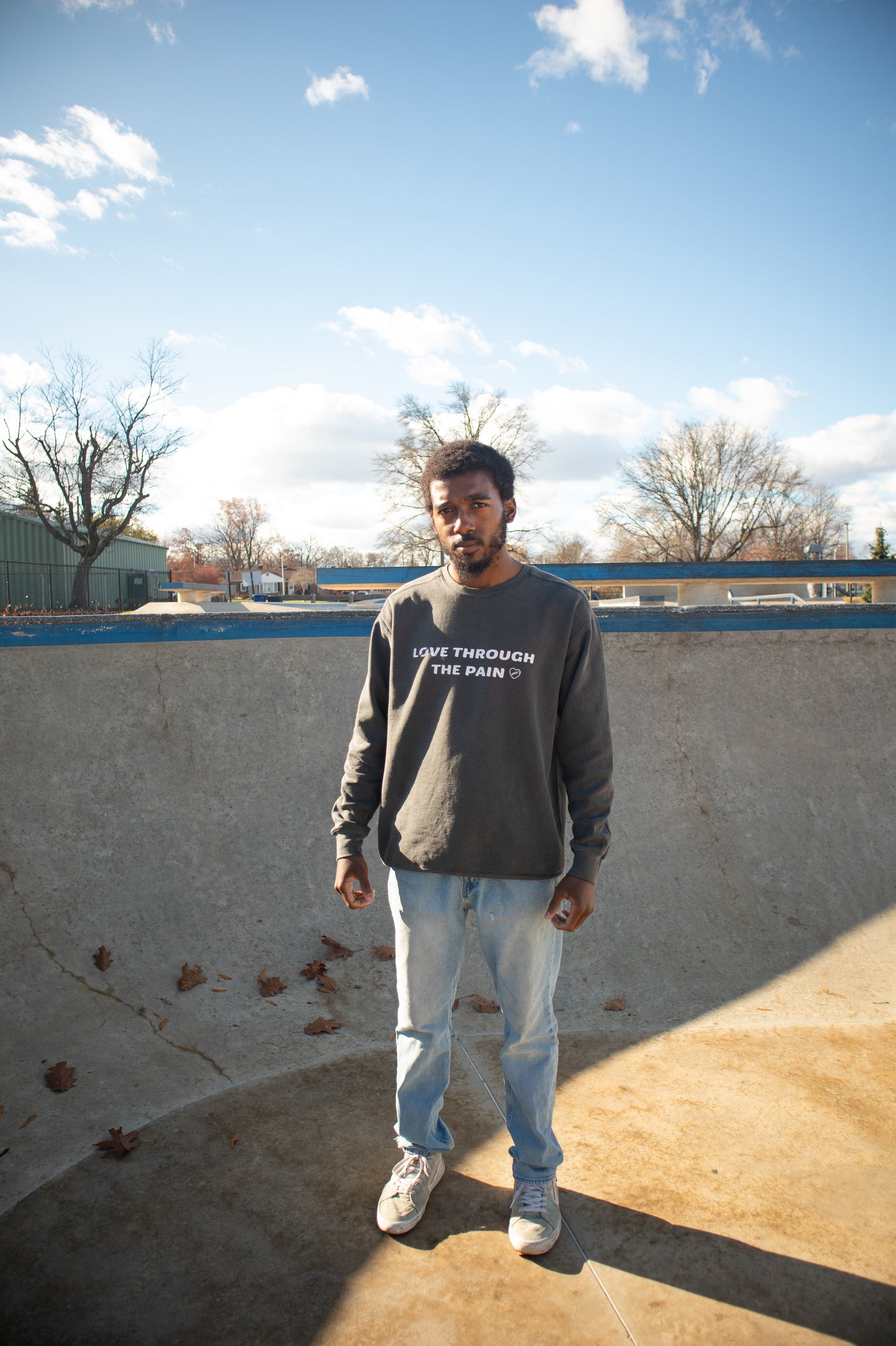 Garment Dyed Crewneck Sweatshirt