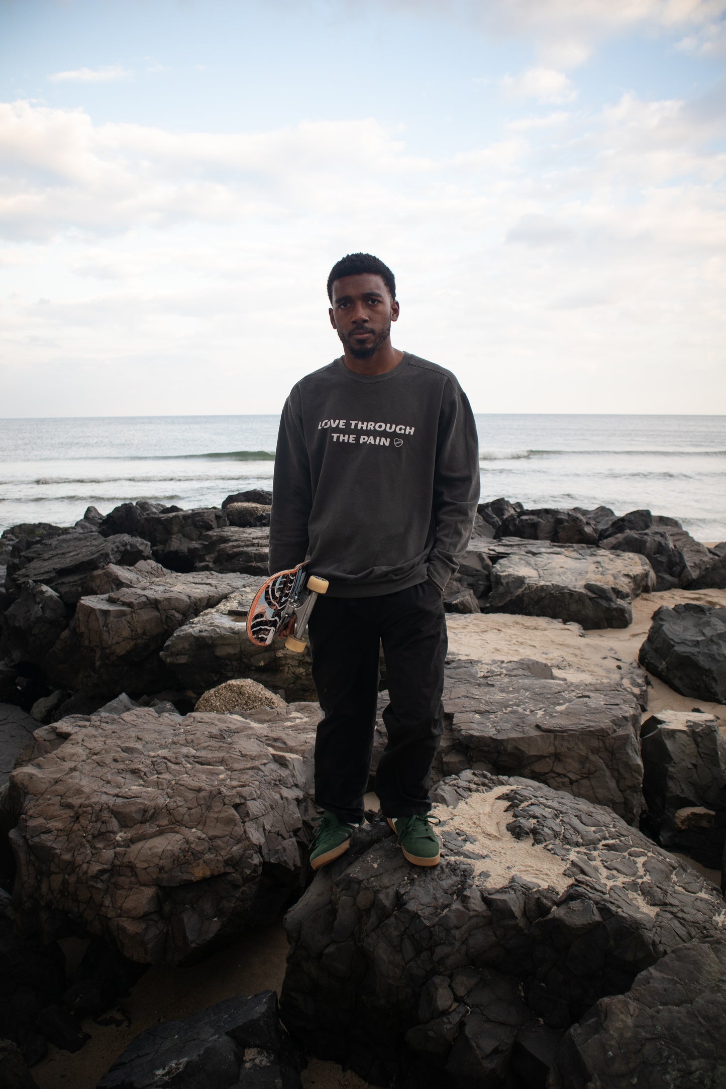 Garment Dyed Crewneck Sweatshirt