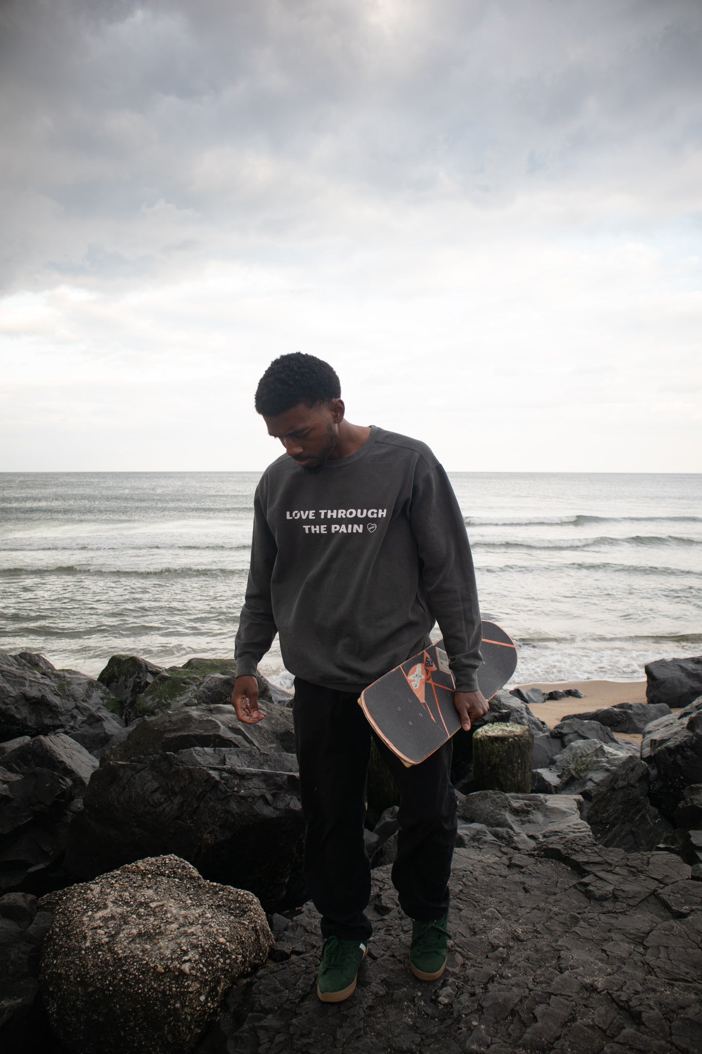 Garment Dyed Crewneck Sweatshirt